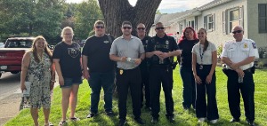 GNB employees at the National Night Out event