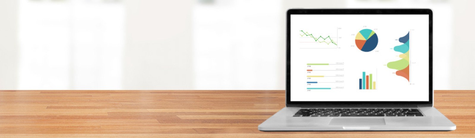 computer sitting on desk