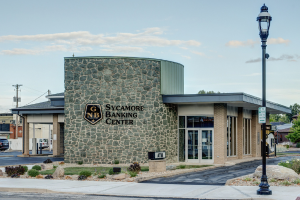 Exterior of the Sycamore Banking Center