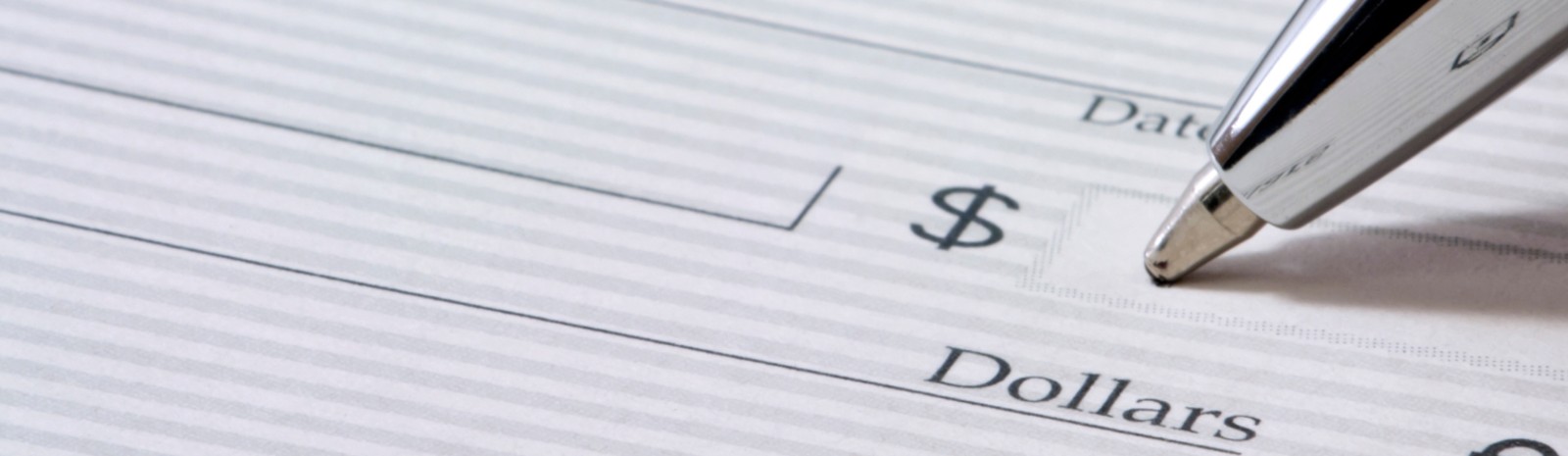 Writing a check